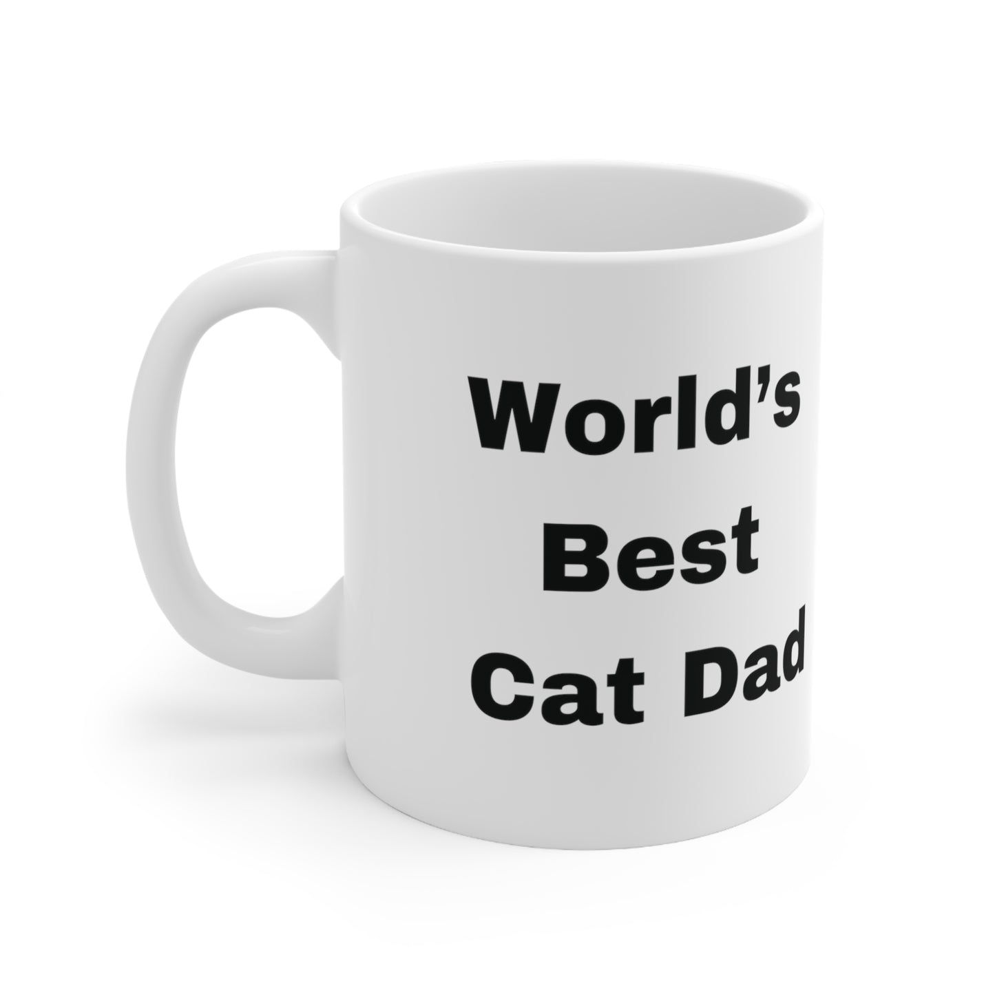 World's Best Cat Dad 11oz