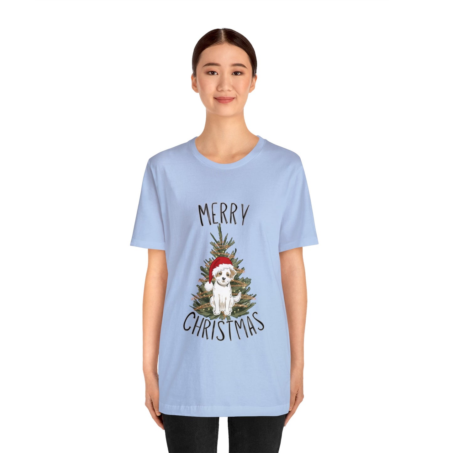 Dog Christmas Short Sleeve Tee PM