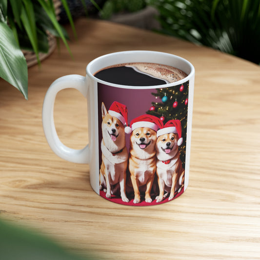 Shiba Inu Christmas Mug 11oz PM