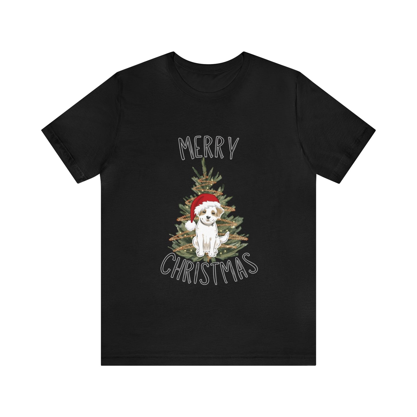 Dog Christmas Short Sleeve Tee PM