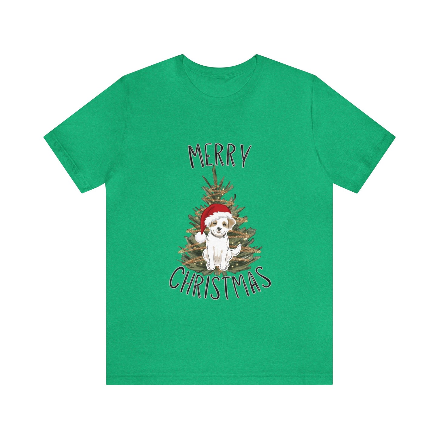 Dog Christmas Short Sleeve Tee PM