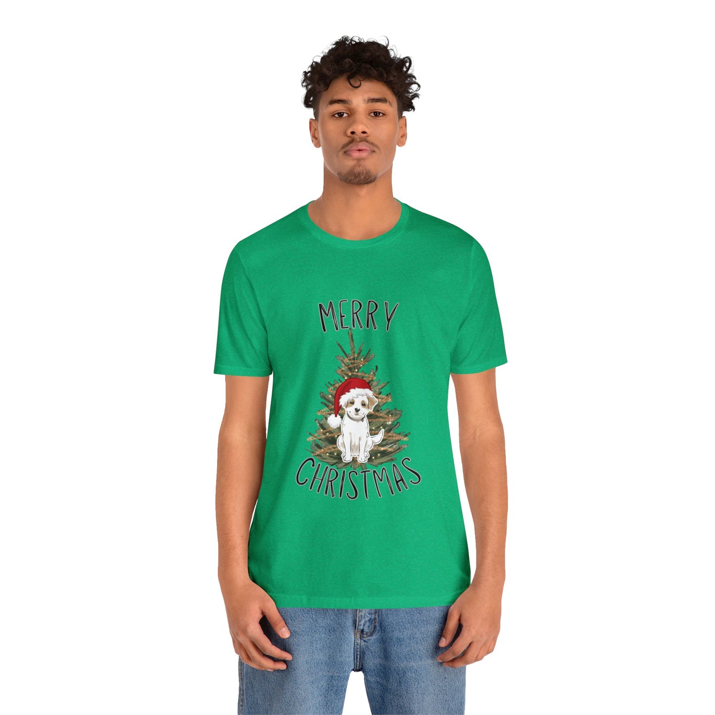 Dog Christmas Short Sleeve Tee PM