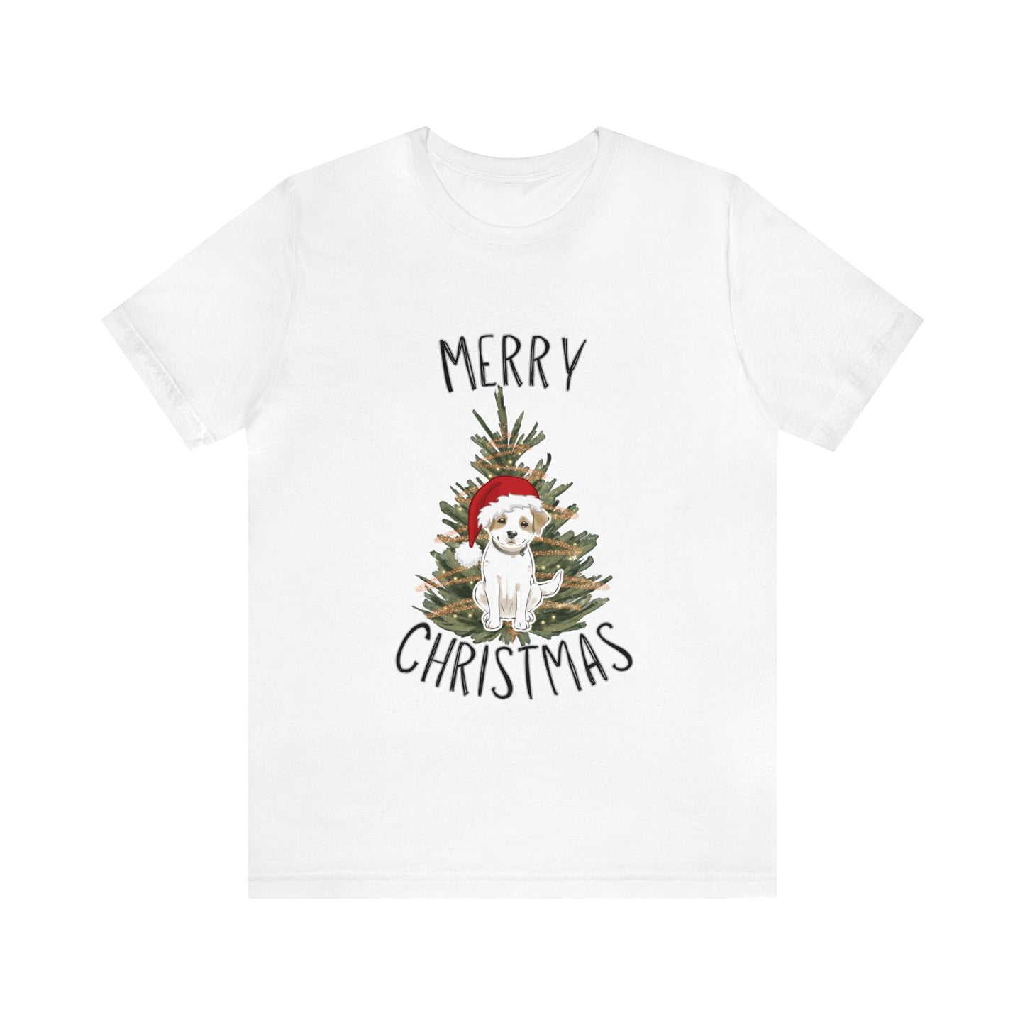 Dog Christmas Short Sleeve Tee PM