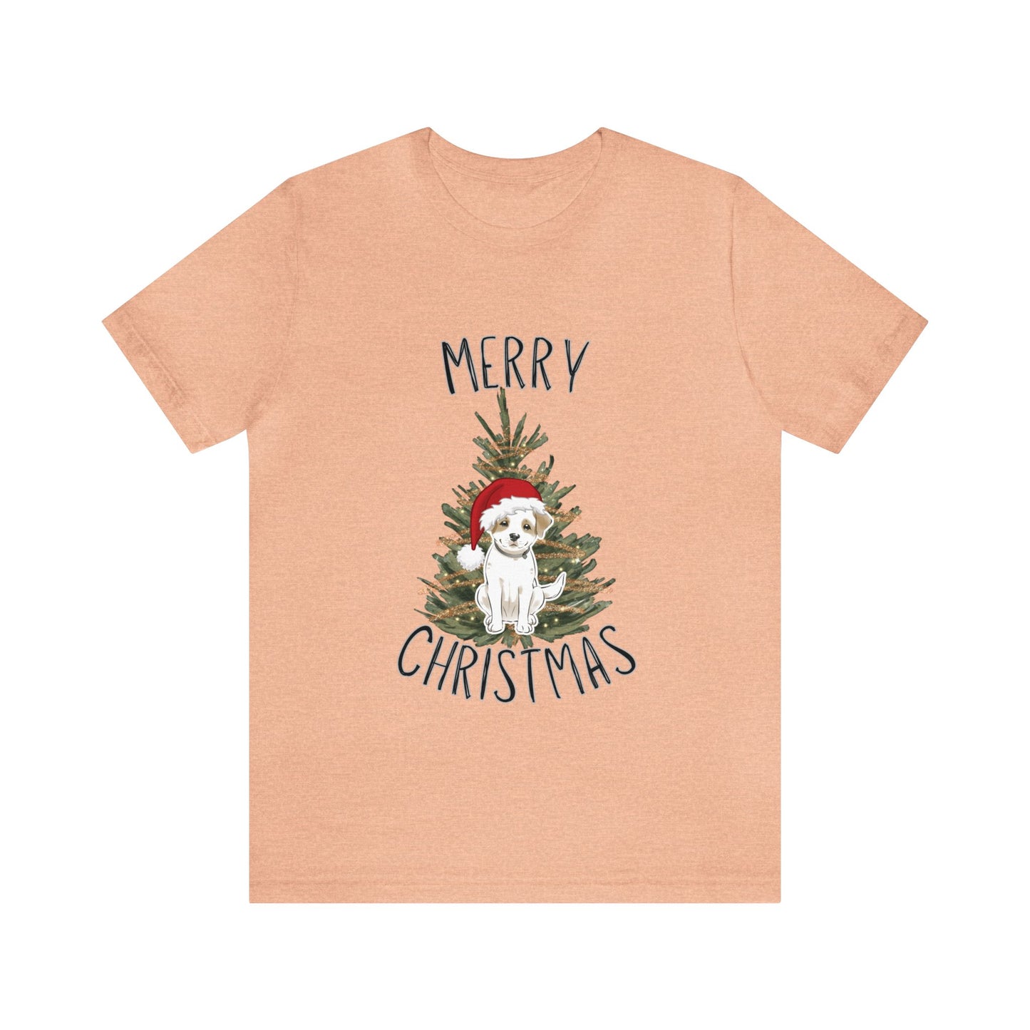 Dog Christmas Short Sleeve Tee PM