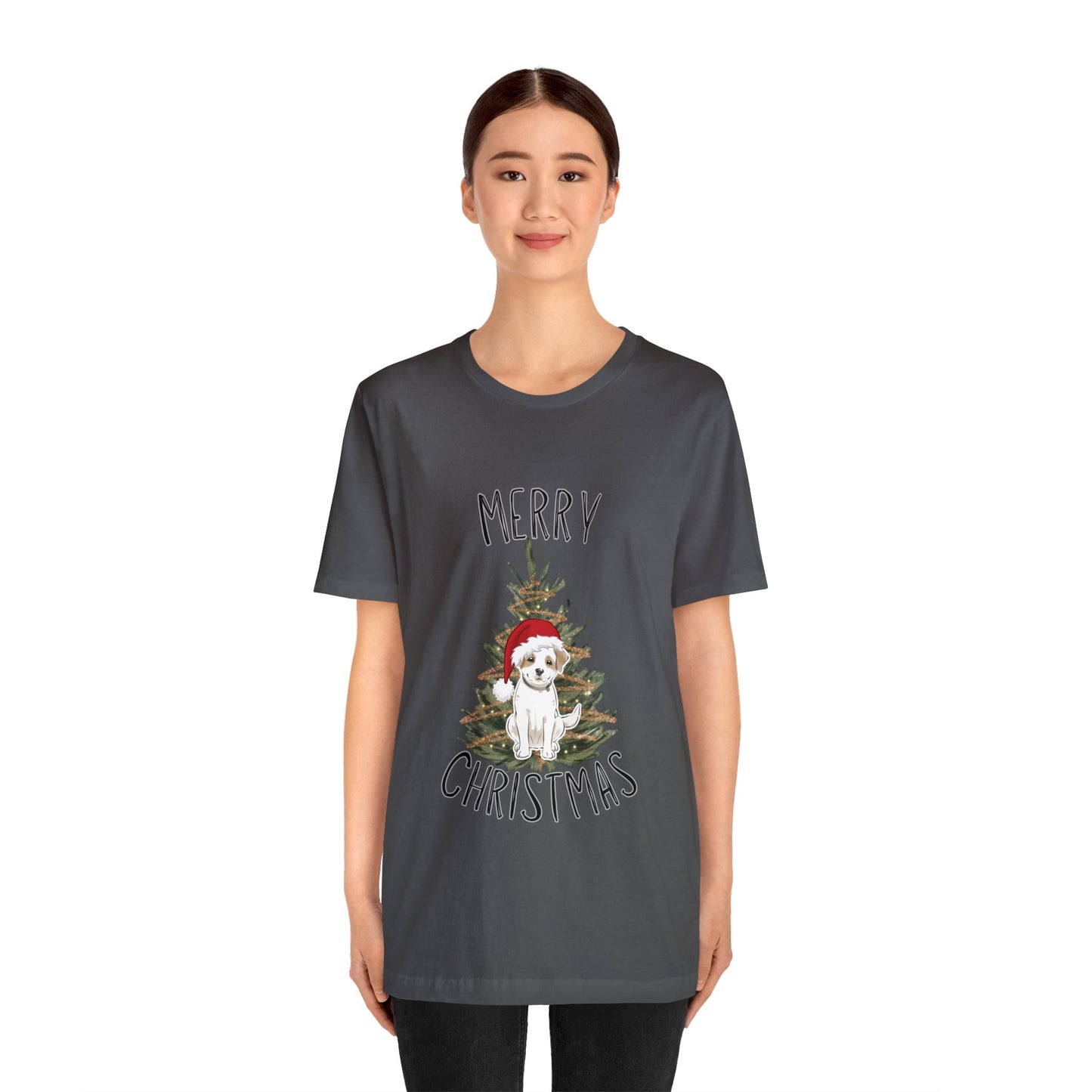 Dog Christmas Short Sleeve Tee PM