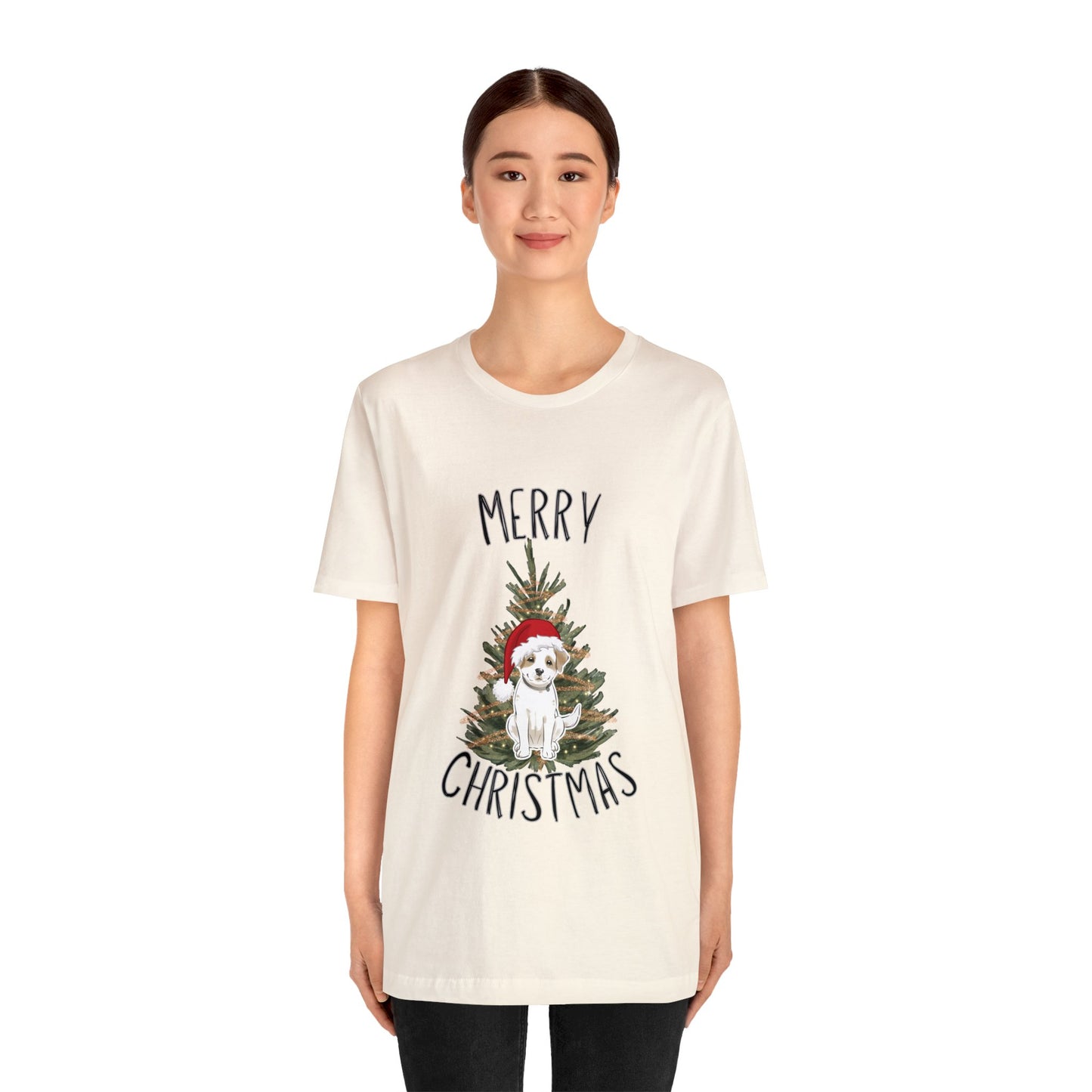 Dog Christmas Short Sleeve Tee PM