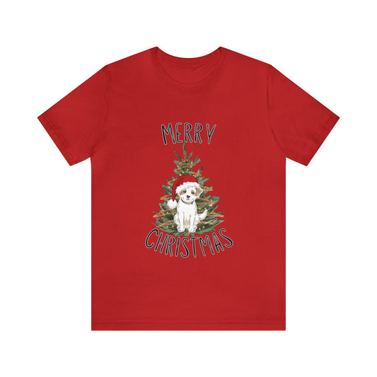 Dog Christmas Short Sleeve Tee PM