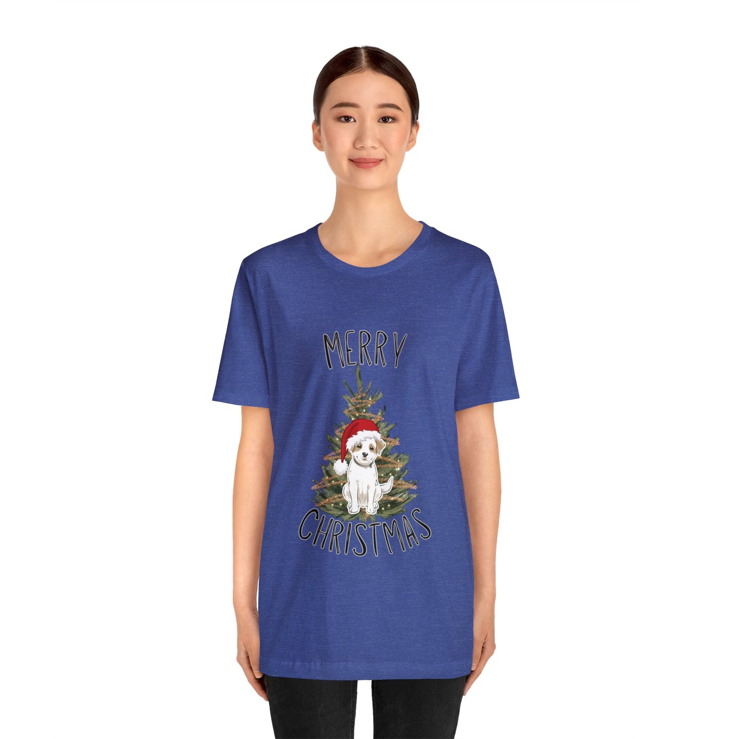 Dog Christmas Short Sleeve Tee PM